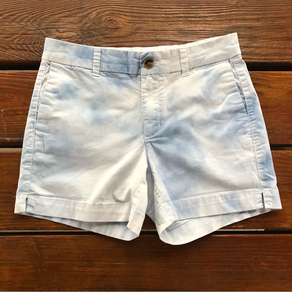 Old Navy Everyday Shorts Blue & White 0 - Picture 1 of 6